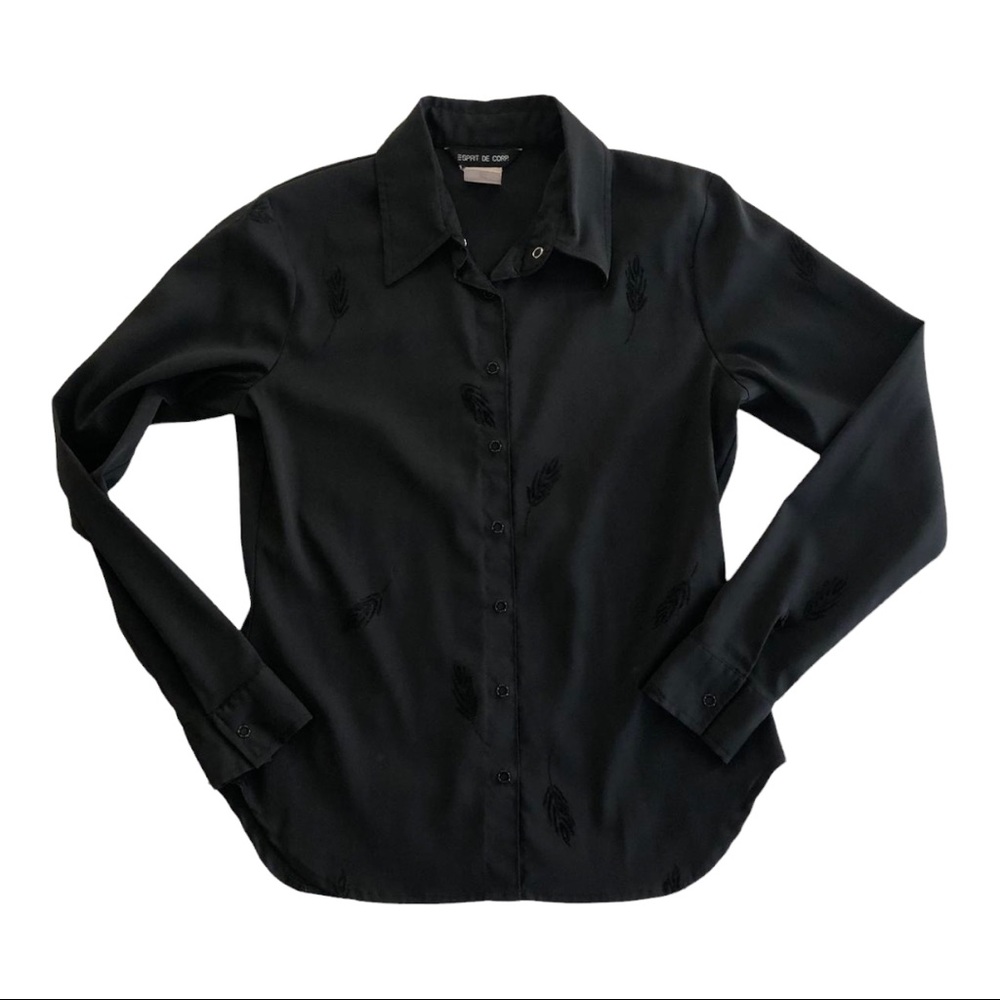 VINTAGE 90’s ESPRIT SNAP FRONT TOP